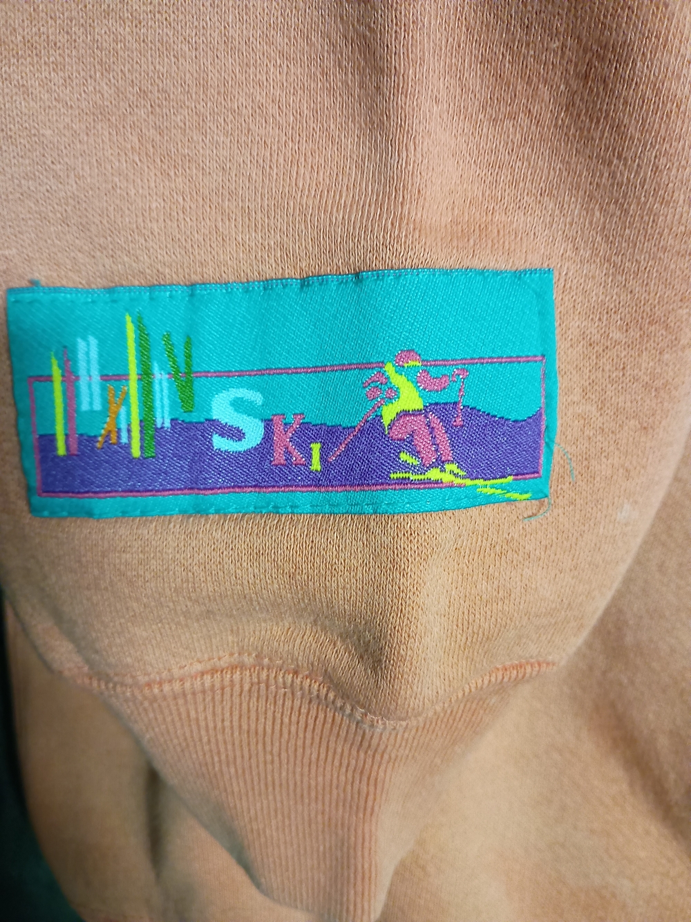 Vintage 1990s Men's/ Unisex Salomon Ski Collared Sweatshirt L - Picture 3 of 8